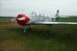 Yak 52 Display, David Oldani fliegt am Samstag 11h05 - 11h25 / Sonntag 14h05 - 14h25